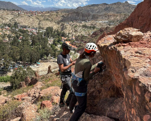 [Bolivia] Paka Uta, mas rutas de escalada en La Paz